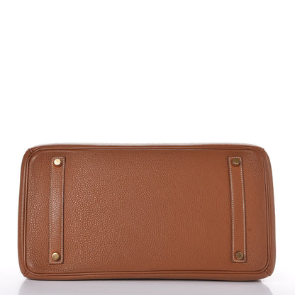 Hermes Togo Birkin 35 Gold 6 of 34