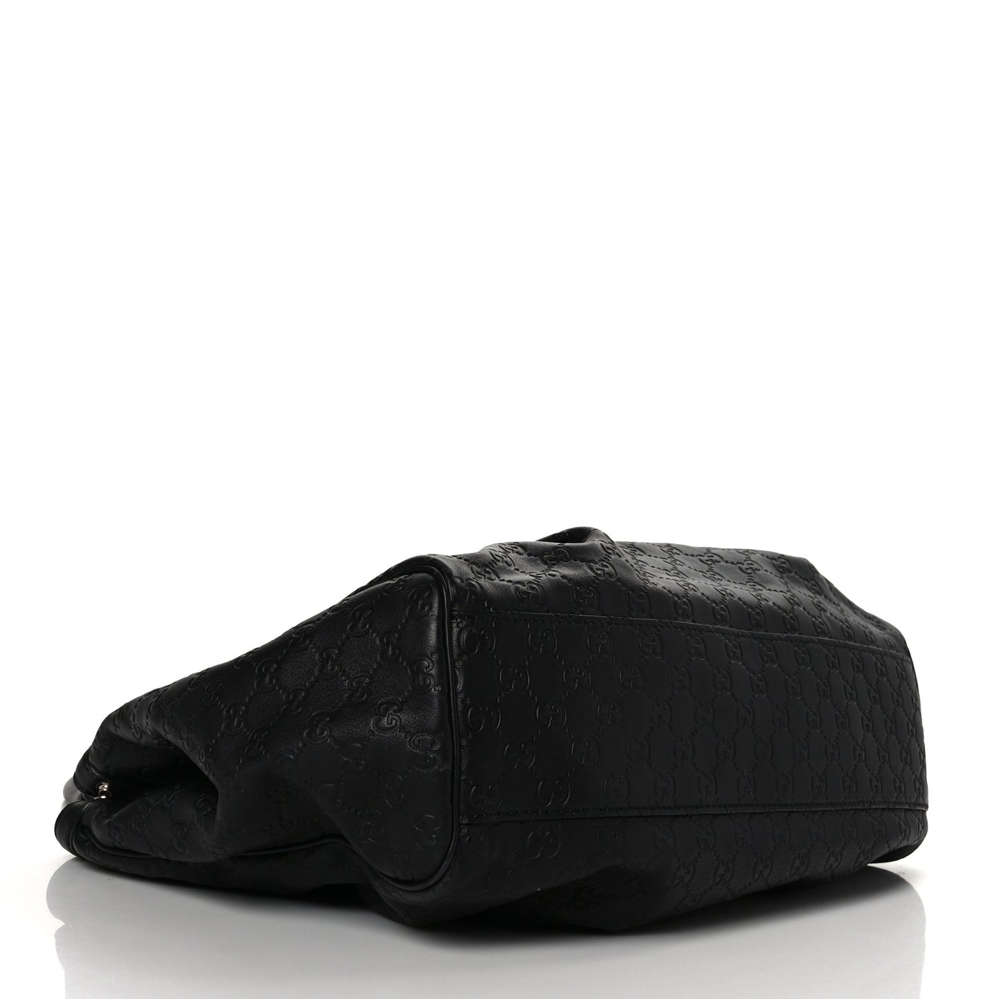 Guccissima Large Sukey Tote Black