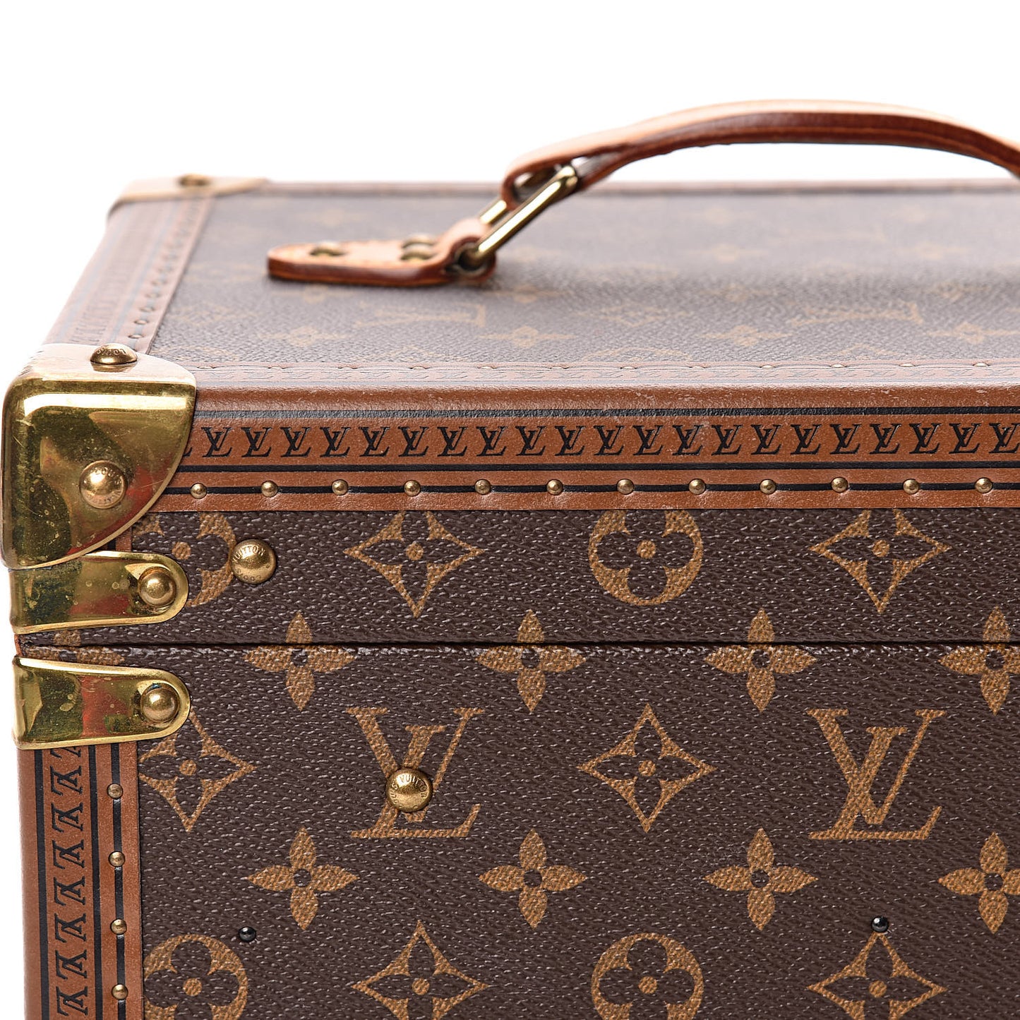 Monogram Boite Flacons Beauty Train Trunk Case