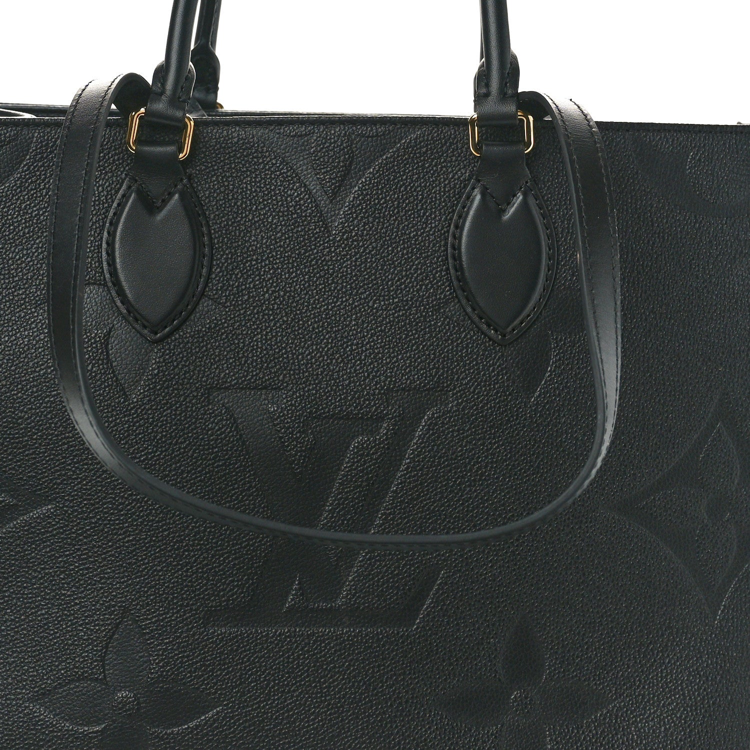 Louis Vuitton Empreinte Monogram Giant Onthego MM Black 7 of 10