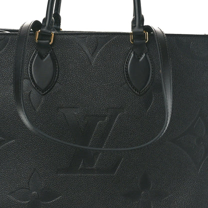 Louis Vuitton Empreinte Monogram Giant Onthego MM Black 7 of 10