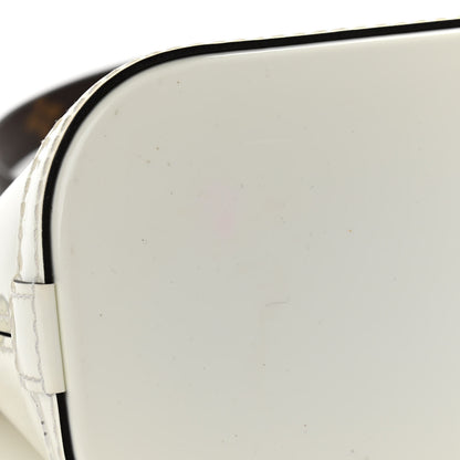 Louis Vuitton Patent Monogram Alma Mini Snow 10 of 11