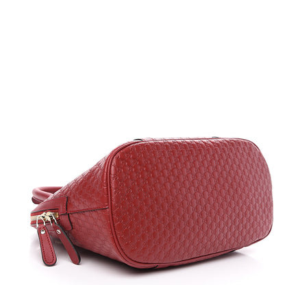 Gucci Microguccissima Medium Dome Bag Red 3 of 10