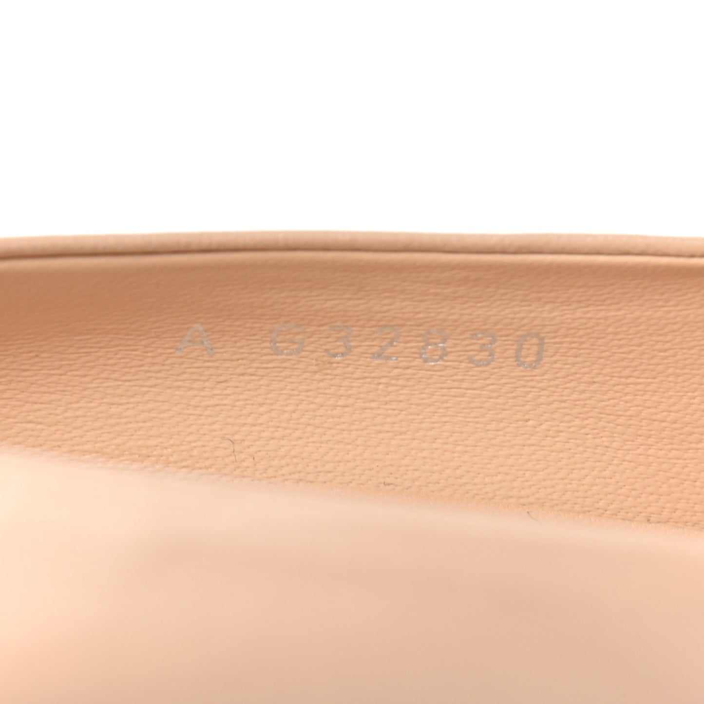 Lambskin Pearl Cap Toe Pumps 38 Beige Black