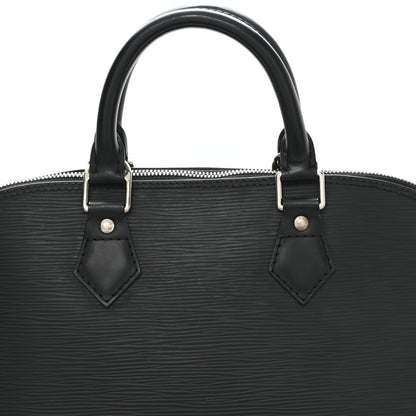 Louis Vuitton Epi Alma PM Black 7 of 9