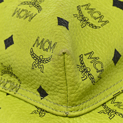 MCM Visetos Crown Stud Large Stark Backpack Green 15 of 23