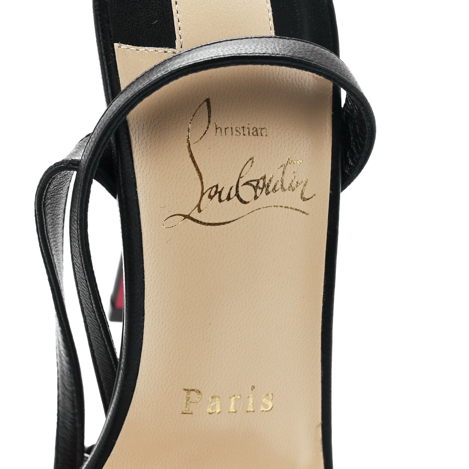 Christian Louboutin Nappa Loubi Queen 120 Pumps 38 Black 7 of 8