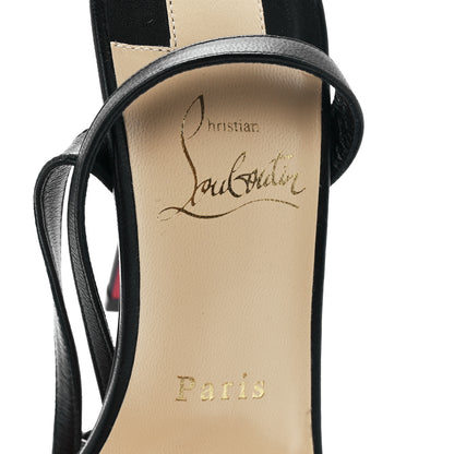 Christian Louboutin Nappa Loubi Queen 120 Pumps 38 Black 7 of 8