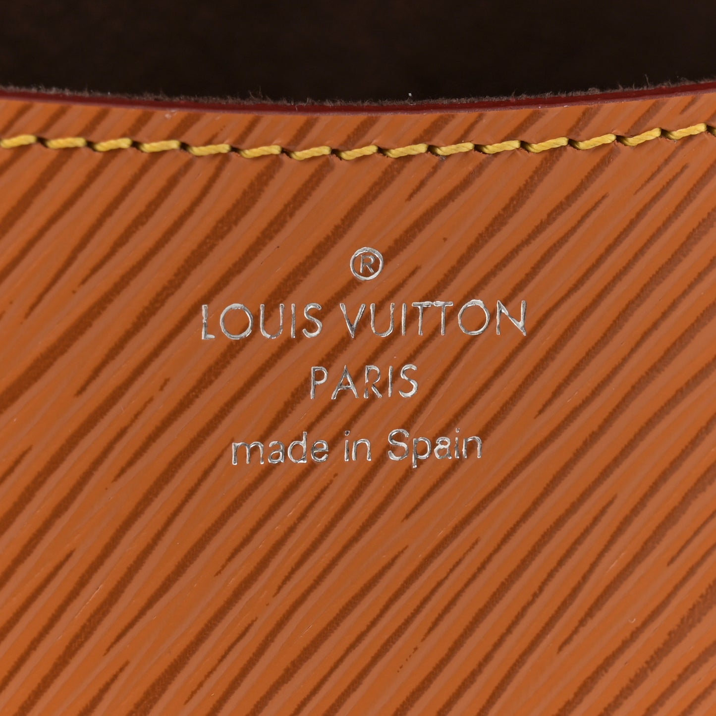 Epi Buci Crossbody Gold Honey
