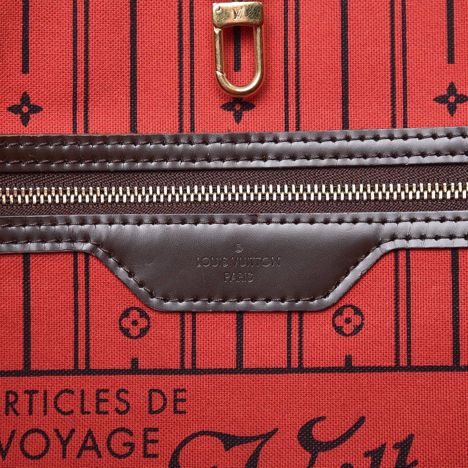 Louis Vuitton Damier Ebene Neverfull GM 6 of 19
