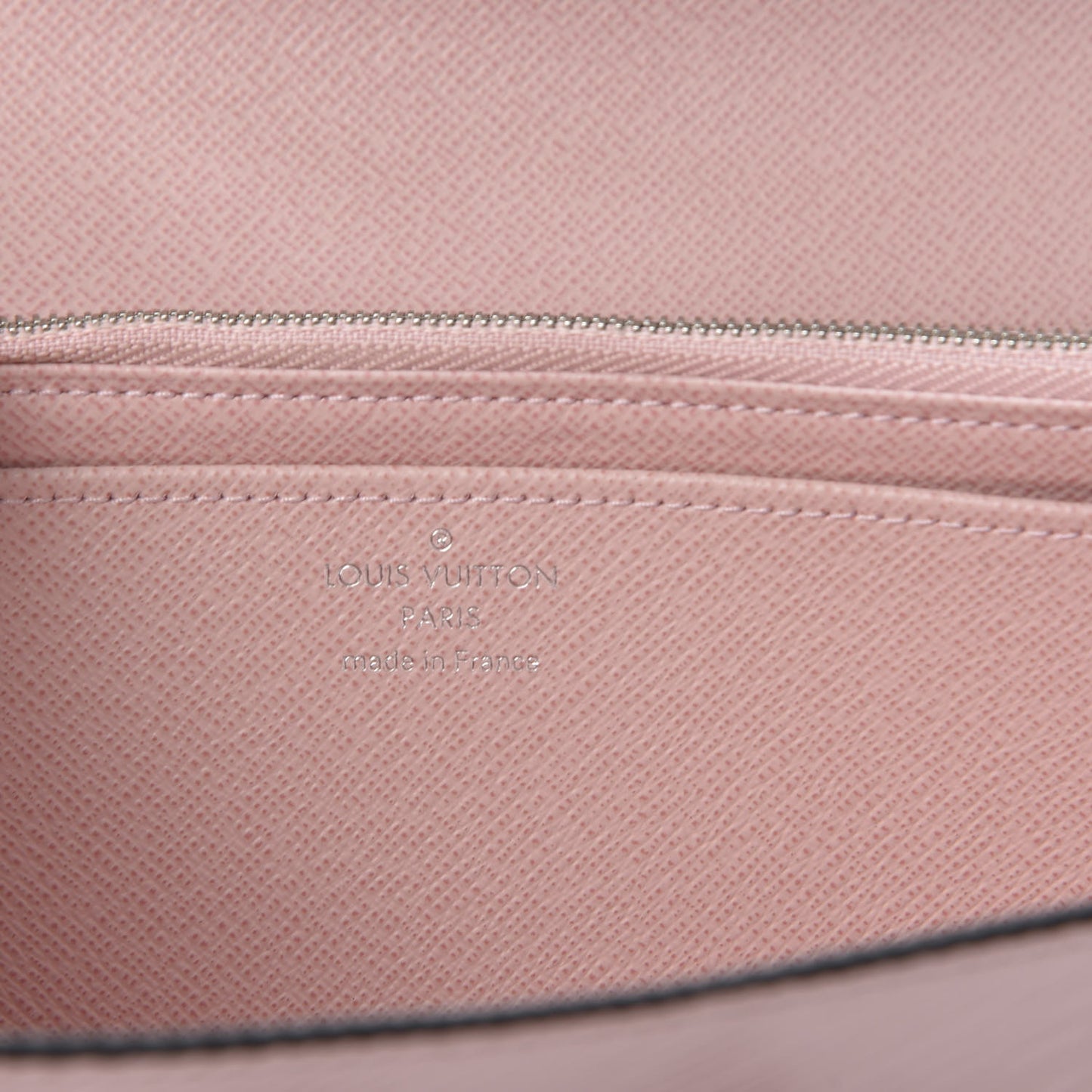 Epi Twist Wallet Rose Ballerine