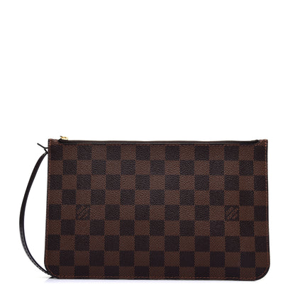 Louis Vuitton Damier Ebene Neverfull MM GM Pochette 1 of 10