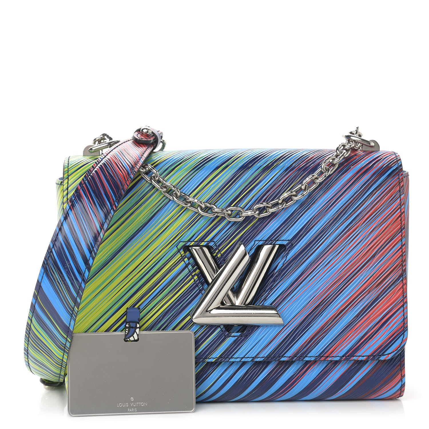 Louis Vuitton Epi Tropical Twist Shoulder Bag MM Vert Rouge 1 of 9