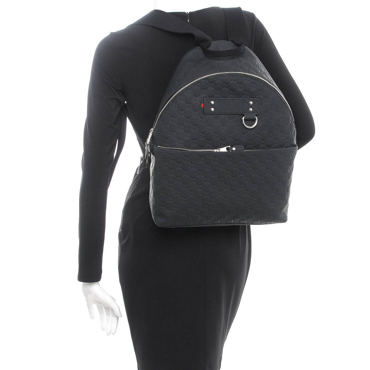 Neoprene Guccissima Classic Backpack Black