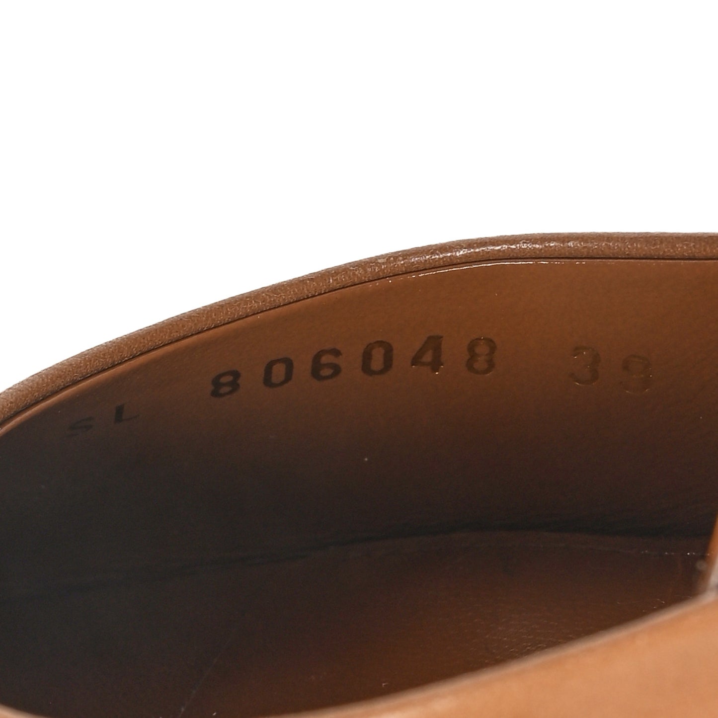 Smooth Calfskin La Scandale 110 Sandals 39 Dark Macadamia