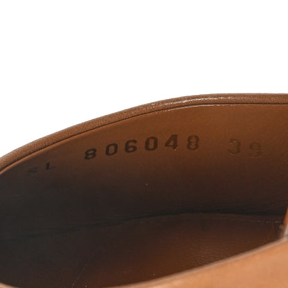 Saint Laurent Smooth Calfskin La Scandale 110 Sandals 39 Dark Macadamia 8 of 9