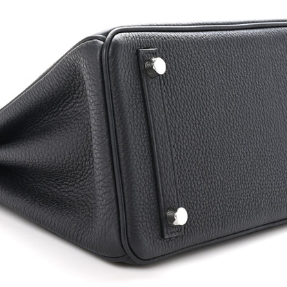 Hermes Togo Birkin 25 Black 9 of 11