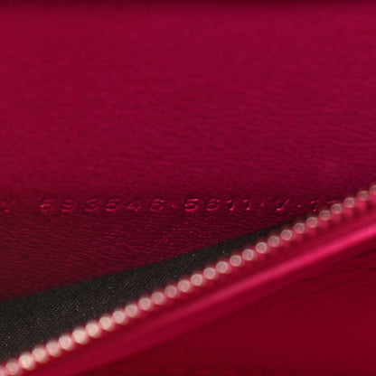 Balenciaga Shiny Box Calfskin Small Hourglass Top Handle Bag Acid Fuchsia 8 of 19