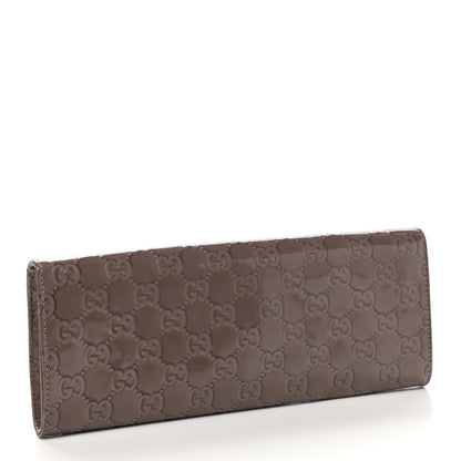 Gucci Patent Guccissima Small Broadway Clutch Lavender 3 of 7