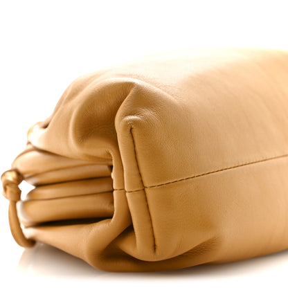 Bottega Veneta Butter Calfskin The Mini Pouch Butterscotch 9 of 10