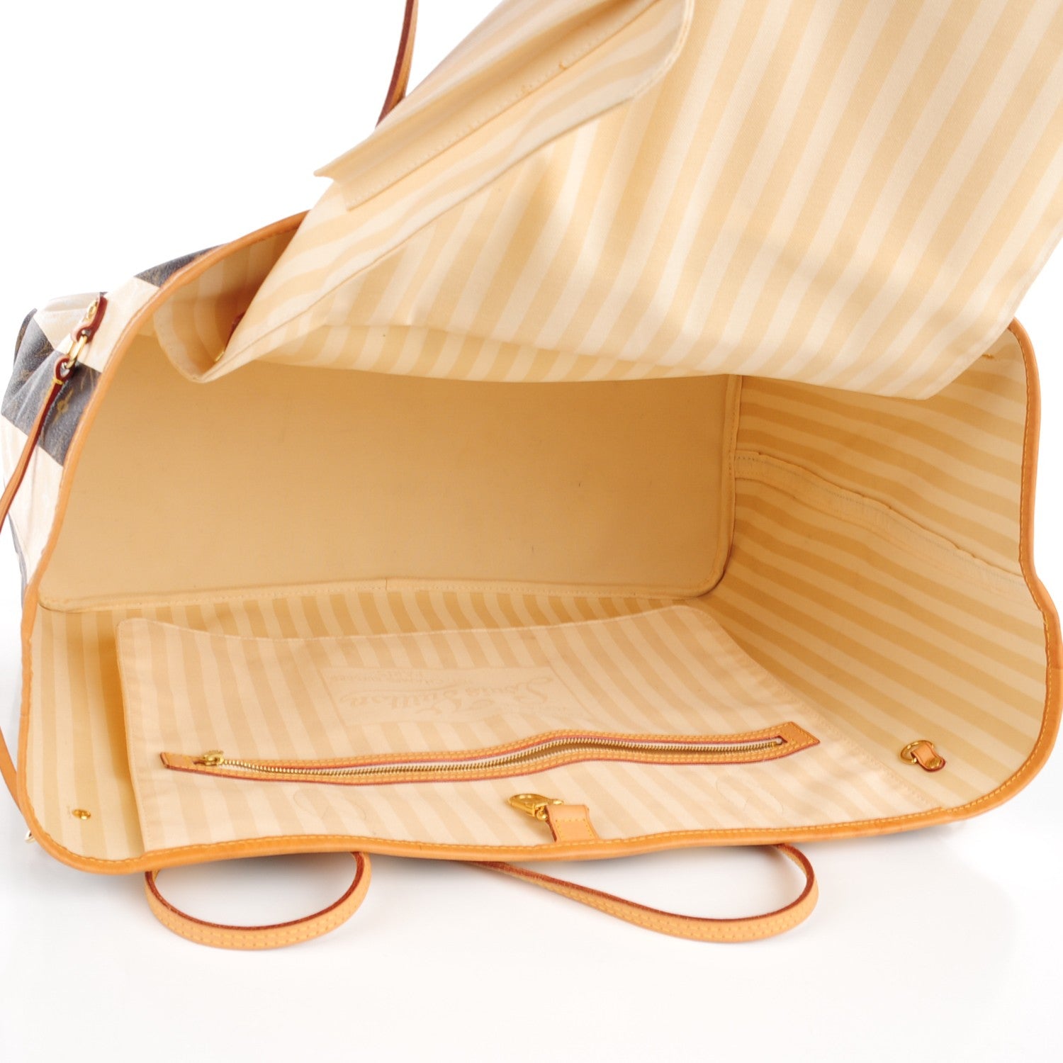Louis Vuitton Monogram Rayures Neverfull XL 5 of 14