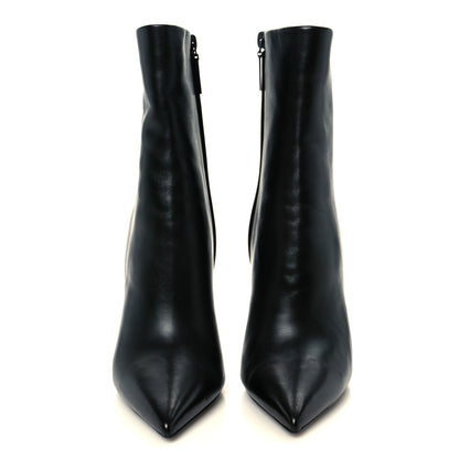 Saint Laurent Calfskin Opyum Ankle Boots 39 Black 3 of 10