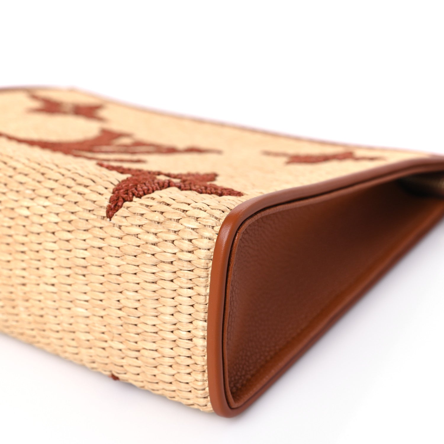 Louis Vuitton Raffia Monogram Giant Toiletry Pouch 26 Tan 8 of 9