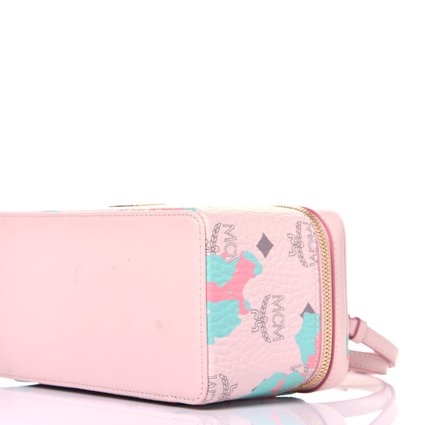 Visetos Floral Leopard Vanity Case Pink