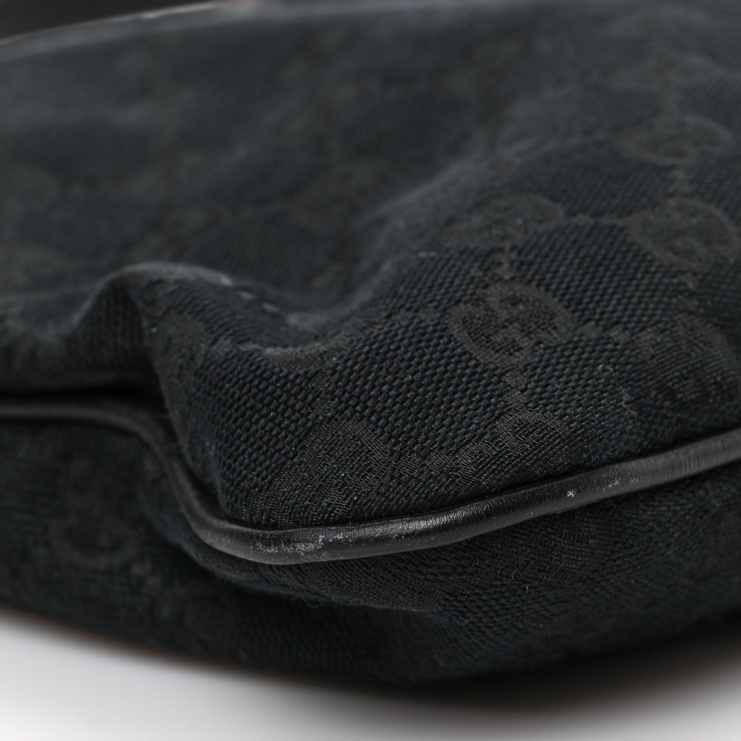 Gucci Monogram Medium New Britt Hobo Black 7 of 9