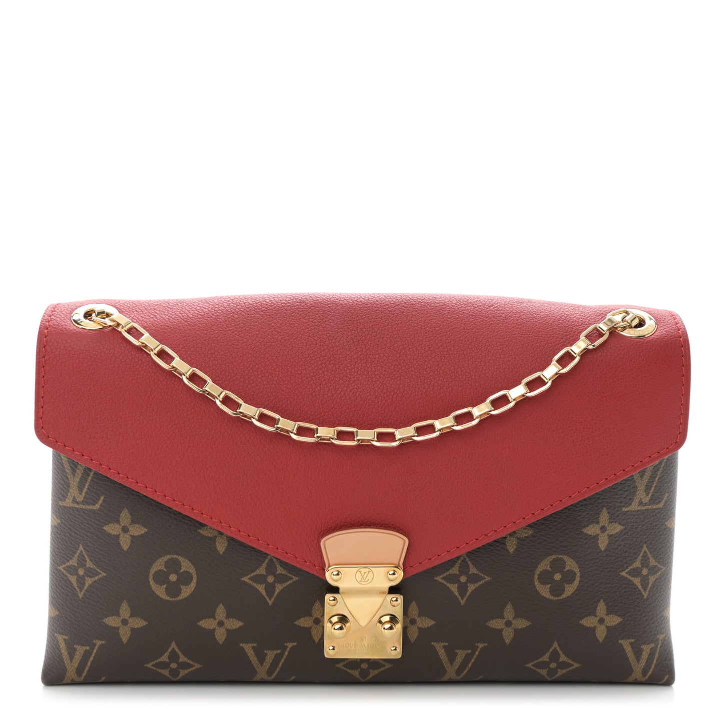 Monogram Pallas Chain Cherry