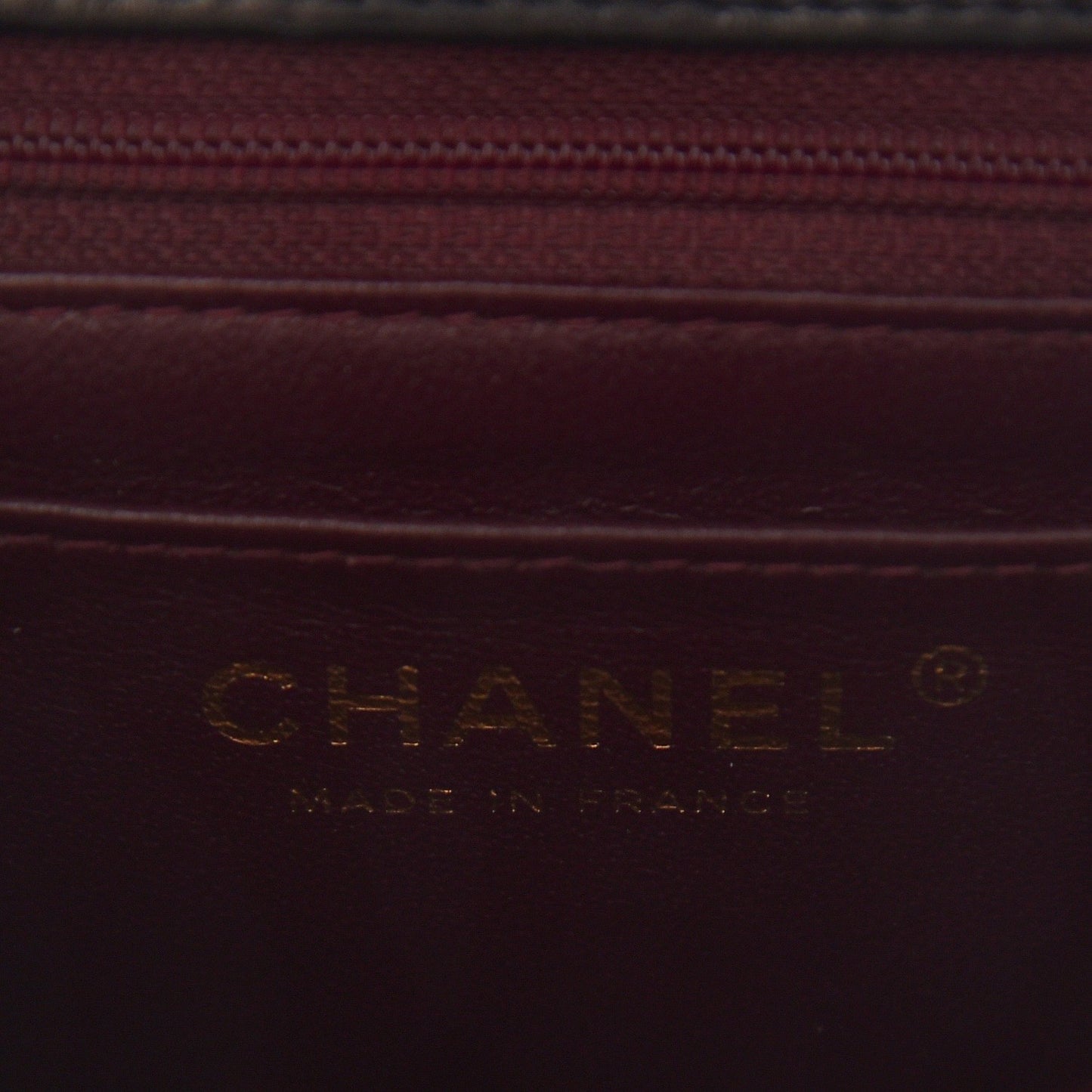Lambskin Quilted Mini Square Flap Black