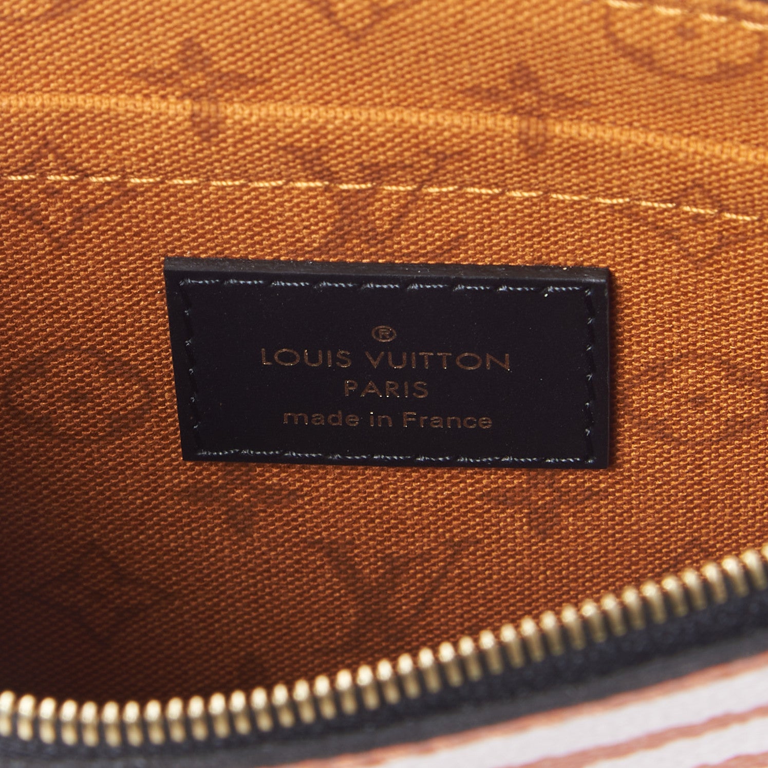 Louis Vuitton Monogram Giant Crafty Neverfull MM GM Pochette Creme Caramel 7 of 8