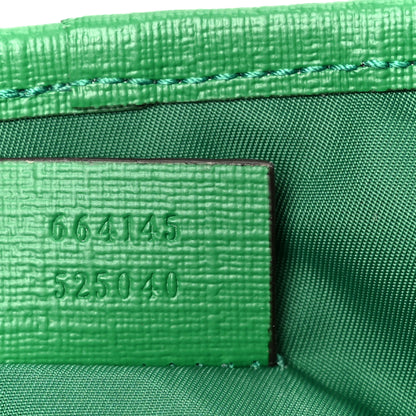 Gucci Monogram GG Childrens Messenger Bag Green 7 of 11