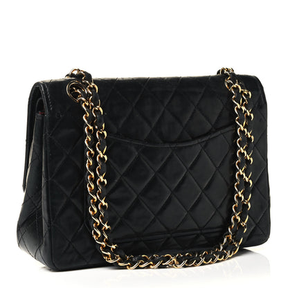 Chanel Lambskin Quilted Small Double Flap Black 2 of 4