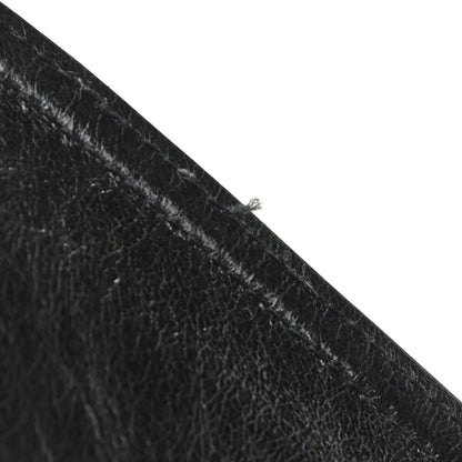Christian Dior Crinkled Lambskin 135mm Saddle Belt Black 11 of 11