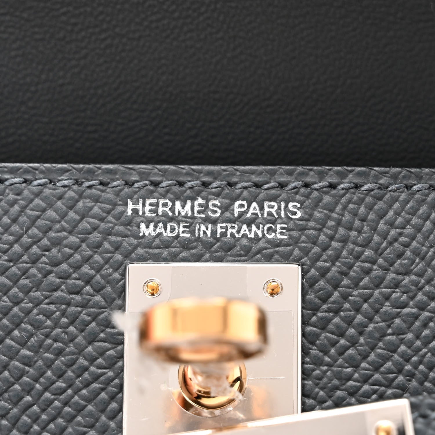 Hermes Epsom Mini Kelly Sellier 20 Gris Misty 6 of 11