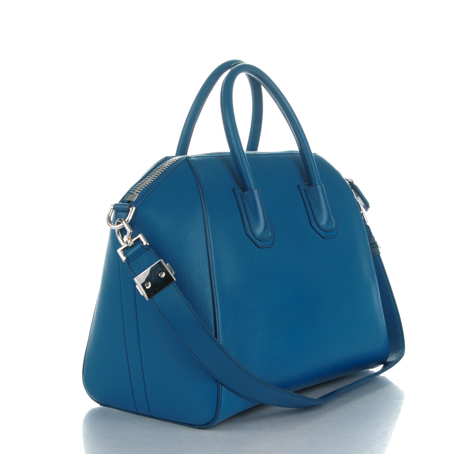 Givenchy Sugar Goatskin Medium Antigona Mineral Blue 3 of 8