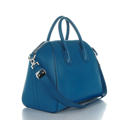 Givenchy Sugar Goatskin Medium Antigona Mineral Blue 3 of 8
