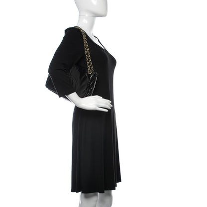 Chanel Vinyl Medium Rock and Chain Flap Black 2 of 13