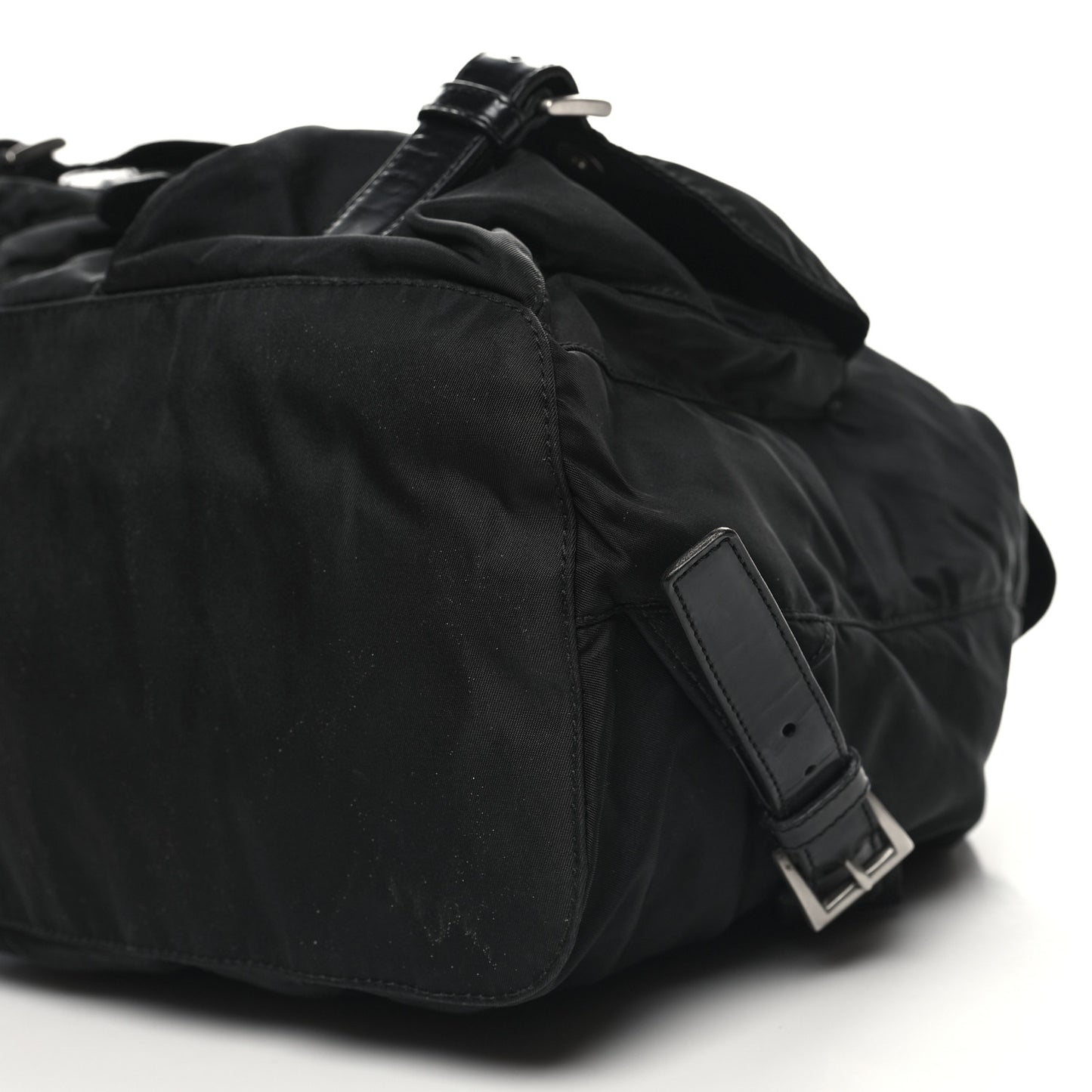 Nylon Vela Medium Backpack Black