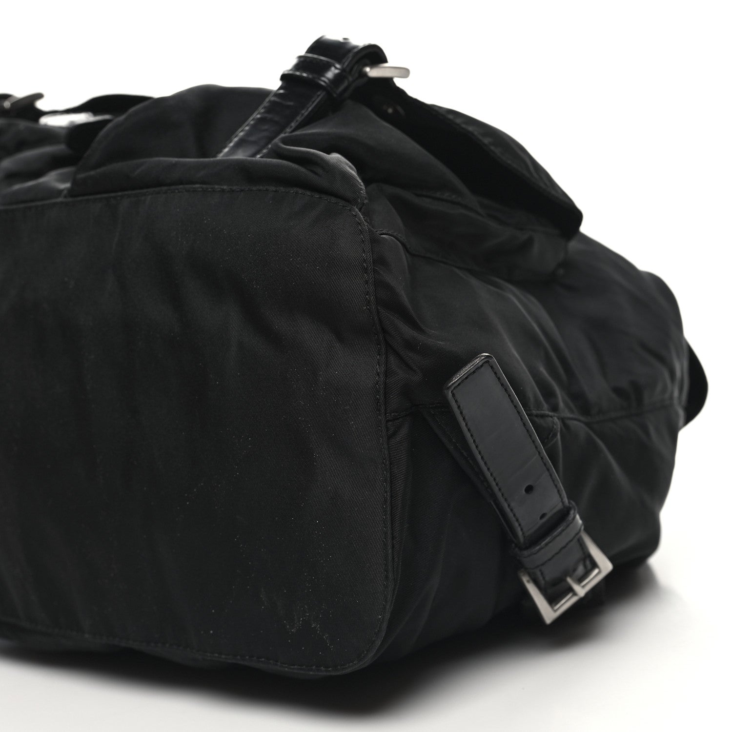Prada Nylon Vela Medium Backpack Black 9 of 9