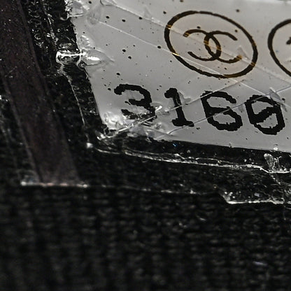 Chanel Calfskin Quilted Mini Maxi Pearls Wallet On Chain WOC Black 7 of 11