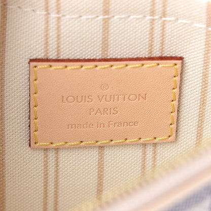 Louis Vuitton Damier Azur Neverfull PM Pochette 11 of 14