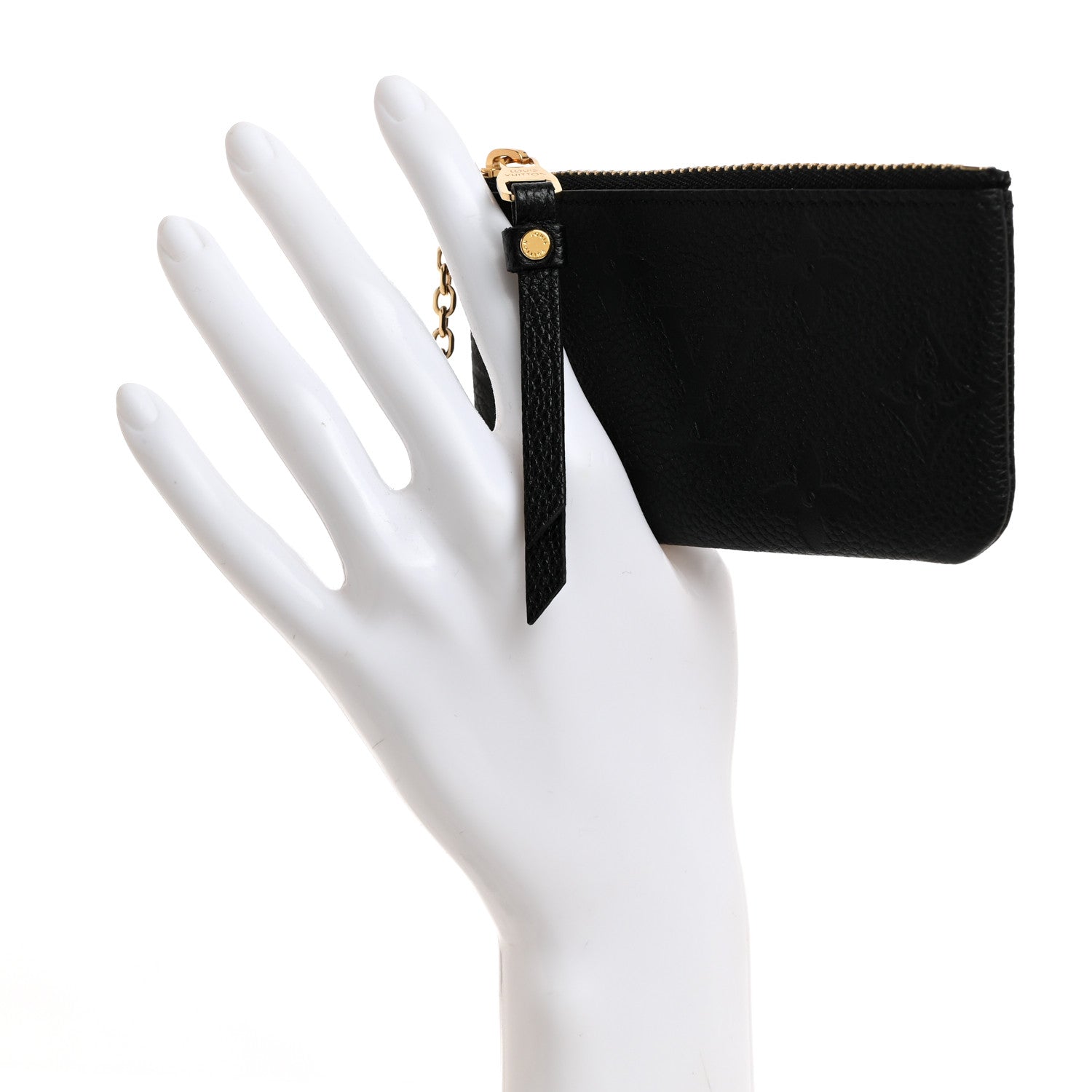 Louis Vuitton Empreinte Monogram Giant Key Pouch Black 2 of 6