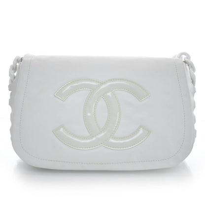 Chanel Leather Modern Chain Flap White 1 of 8