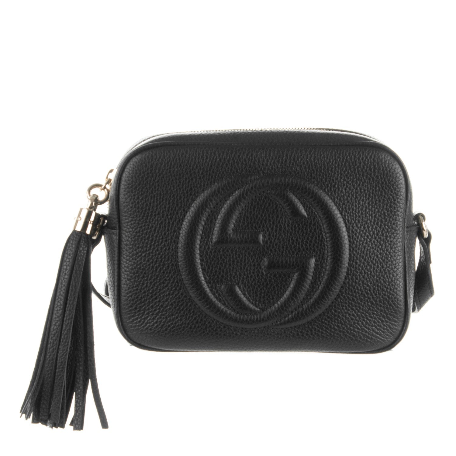 Gucci Pebbled Calfskin Small Soho Disco Bag Black 1 of 7