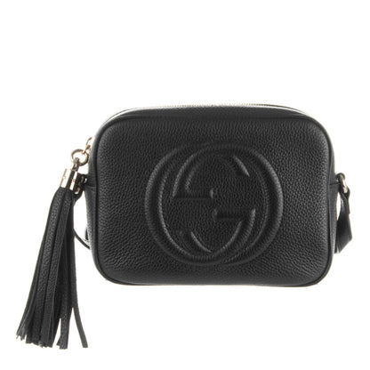 Gucci Pebbled Calfskin Small Soho Disco Bag Black 1 of 7