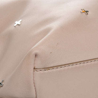 Givenchy Waxed Calfskin Small Metal Cross Nightingale Nude Pink 12 of 14