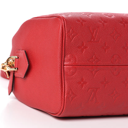 Louis Vuitton Empreinte Speedy Bandouliere 25 NM Scarlet 9 of 11