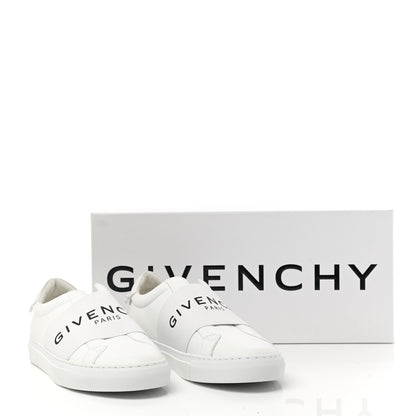 Givenchy Calfskin Band Logo Womens Urban Street Sneakers 37 White 10 of 10